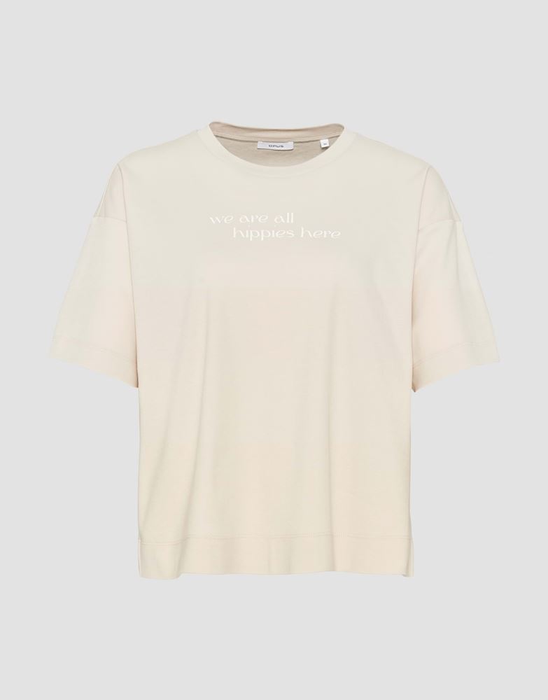 OPUS Shirt Setty hippie oversized beige S13 10181410430100 