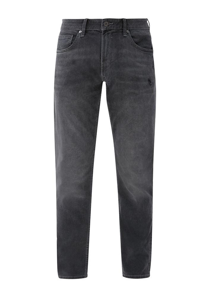 s.Oliver Herren Jeans Slim-leg Waschung grau S22 2121738 