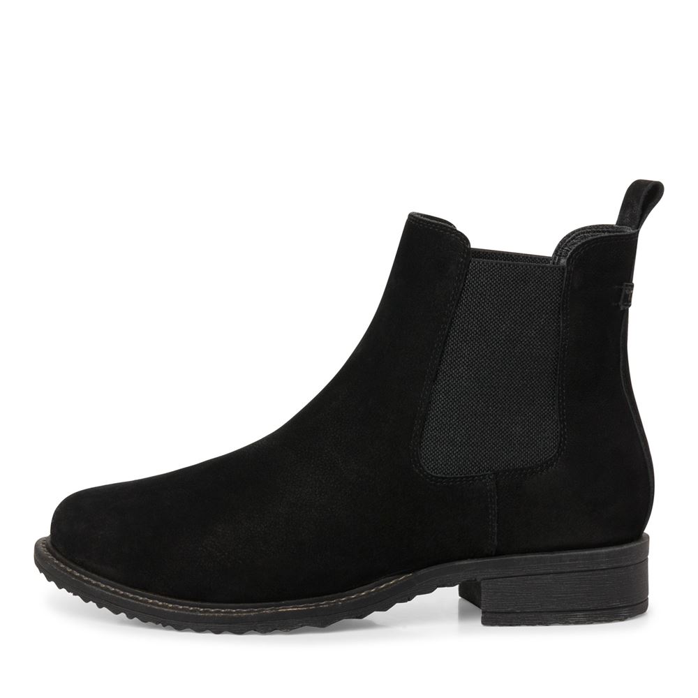 Tamaris Chelsea Boot Leder TOUCHit- Fußbett schwarz 22 1-1-25422-29 38 | 001 BLACK | 