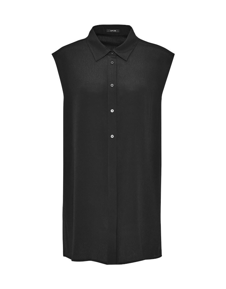 OPUS Bluse Fivika schwarz S12 1005404383123 