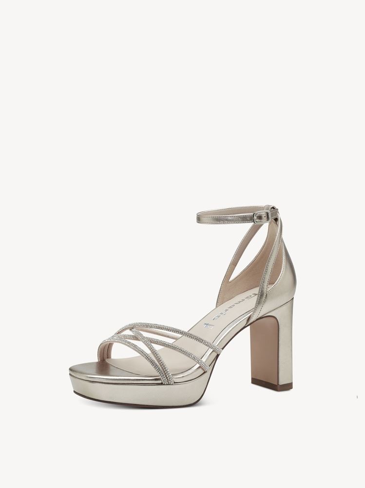 Tamaris Sandalette light gold S13 1-1-28032-30 