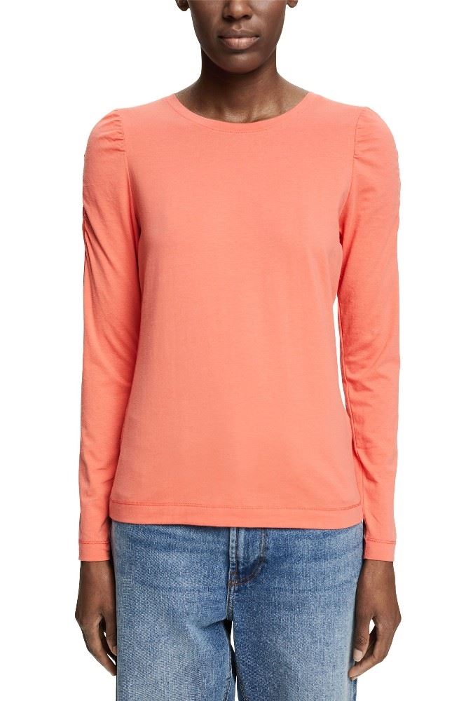 ESPRIT Longsleeve aus Bio-Baumwolle 022EE1K301 