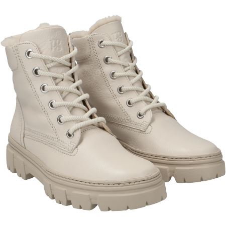Paul Green Schnürbootie Merino-Warmfutter beige S22 9963-032 