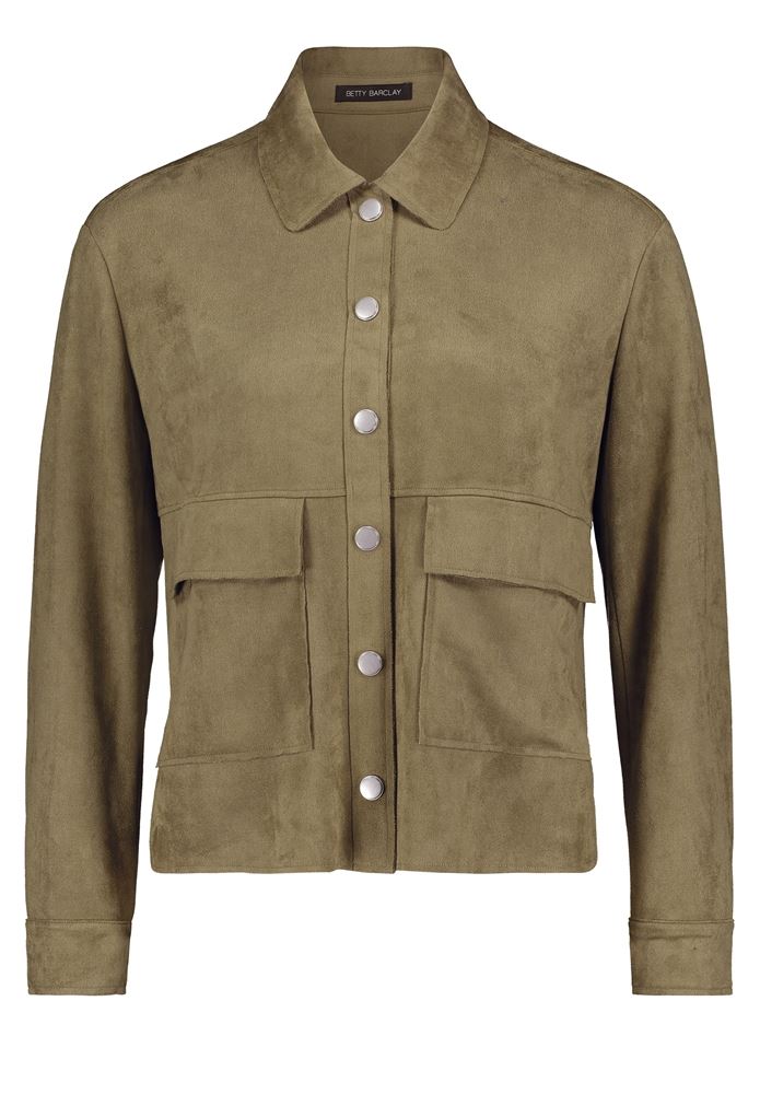 Betty Barclay Overshirt Jacke Knopfleiste grün S22  41731673 