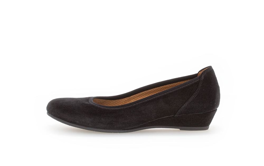 Gabor Pumps Keilabsatz schwarz S13 02.690.47 