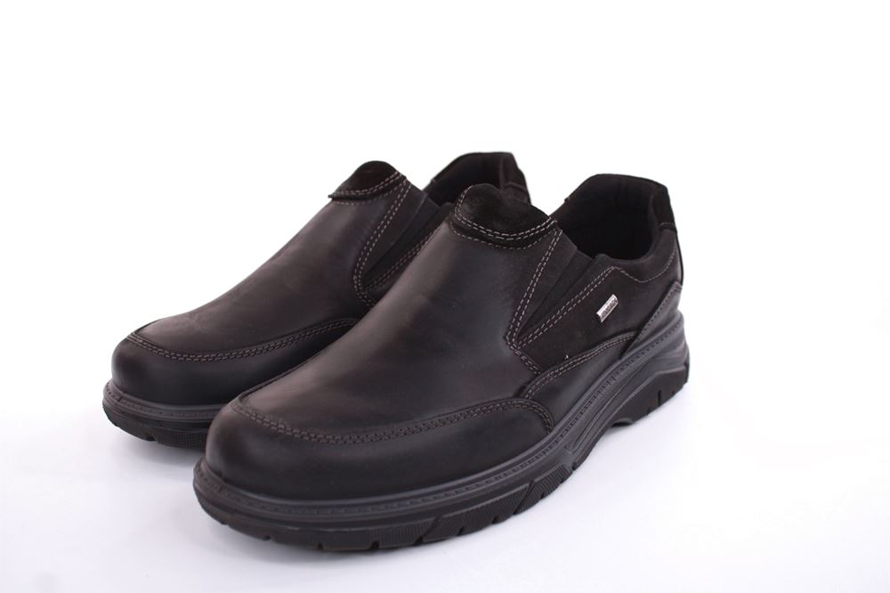 IMAC Herren Slipper Schlupfschuh TEX- Membran schwarz S22 252458 41 | nero | 