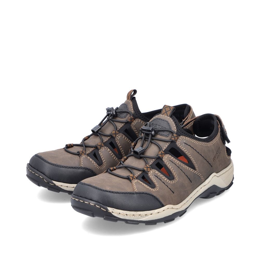 Rieker Herren Slipper mokka S13  08085-24 