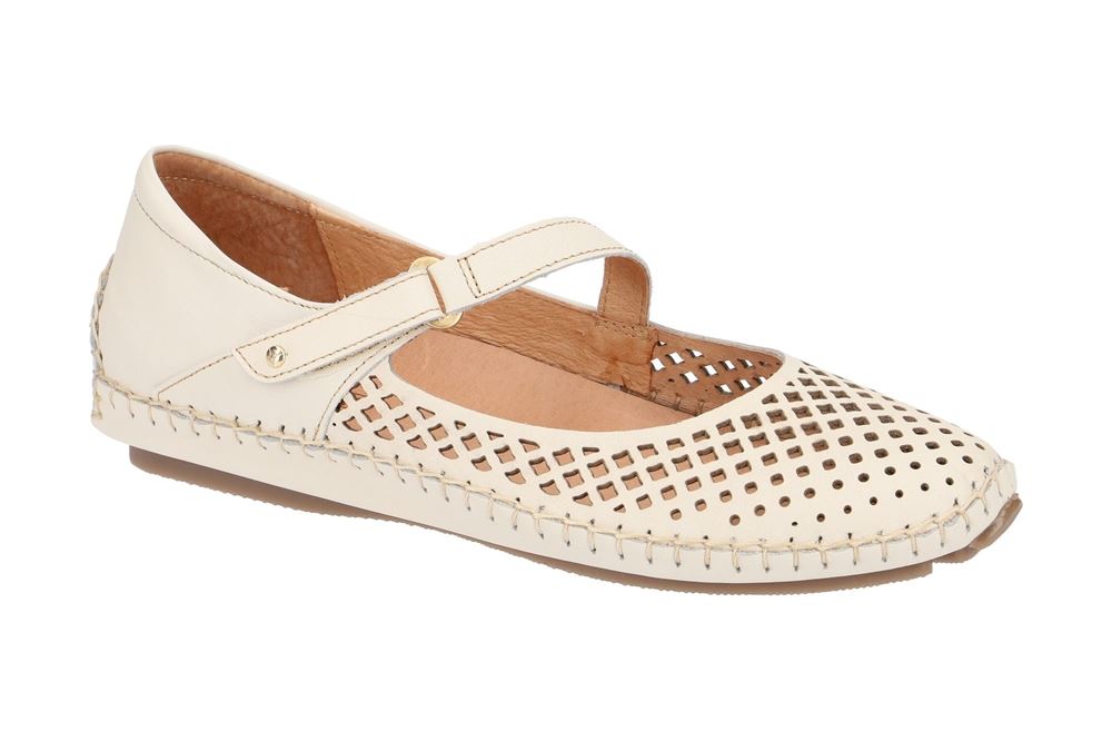 Pikolinos Sandale Slipper weiß 578-3638 