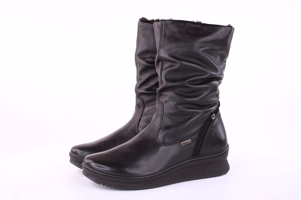 IMAC Damen Stiefel TEX- Membran Leder schwarz S21 806368 