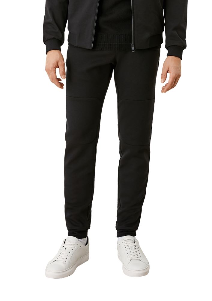 s.Oliver Herren Jogger Jogpants Scubastoff schwarz S21 2106780 