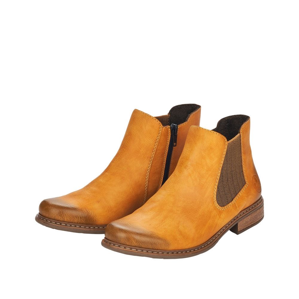 Rieker Antistress Stiefelette gelb S21  Z4994-68 36 | honig/mustard | F