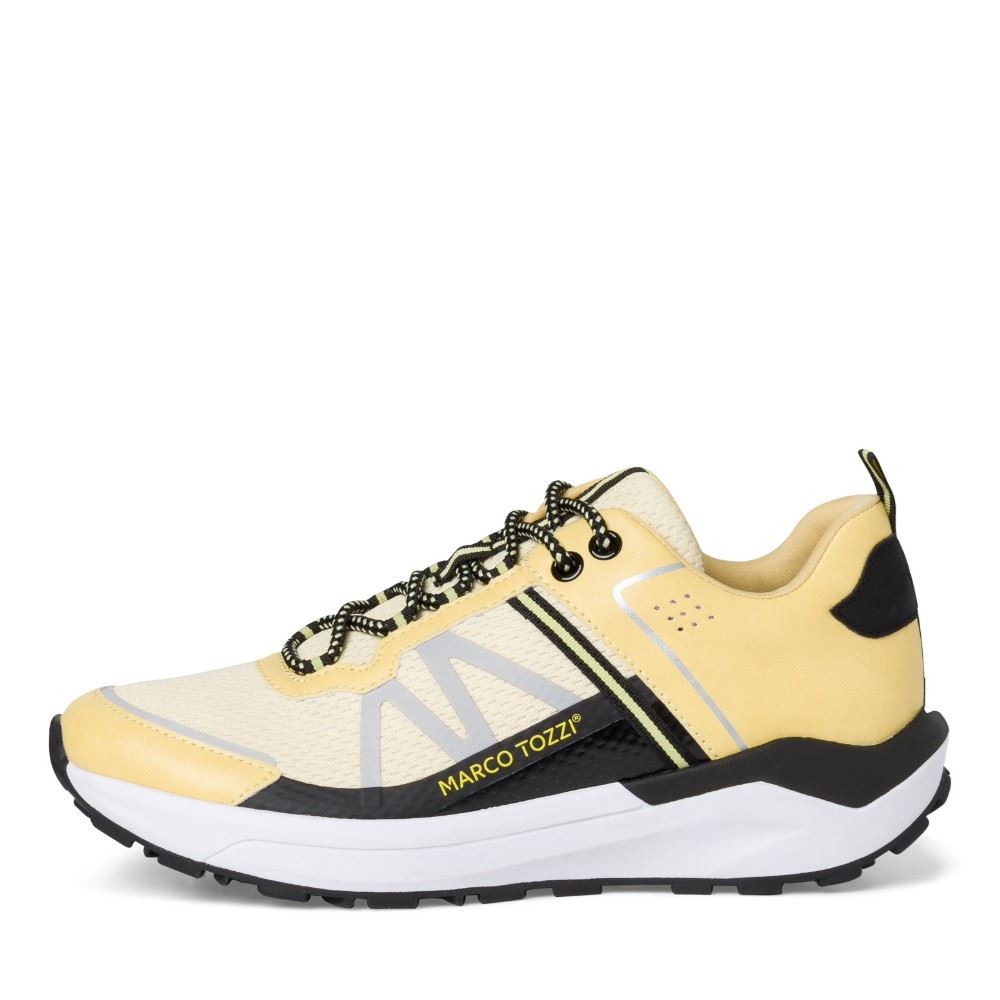 Marco Tozzi Sneaker Wanderschuh low gelb S12 2-2-23752-28 40 | 639 LEMON COMB | 