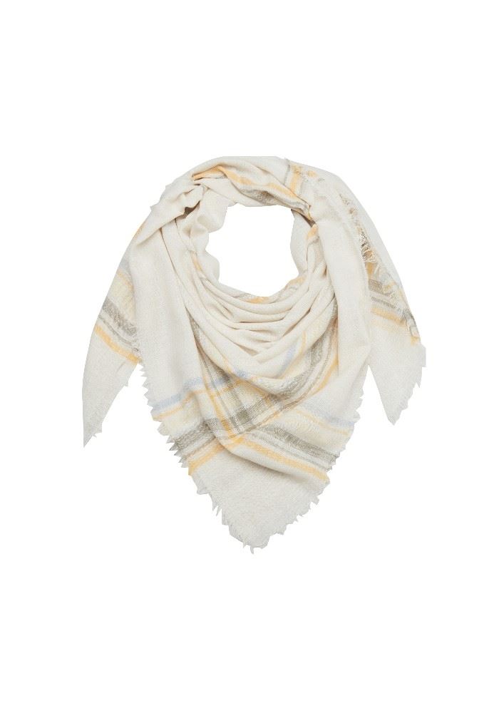 s. OliverTuch Karomuster beige 2064898 OneSize | 04D1 off-white | 