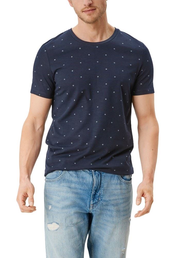 s.Oliver T - Shirt aus Lyocellmix 2113023 