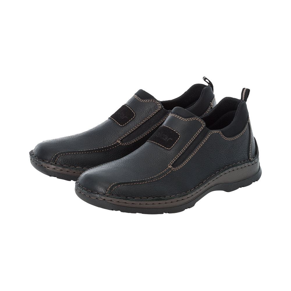 Rieker Antistress Slipper schwarz  05363-00 46 | schwarz/schwarz | H