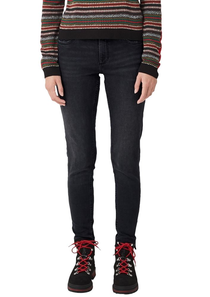 QS designed by Stretchjeans 2005769 32 | 97Z6 black deni | 