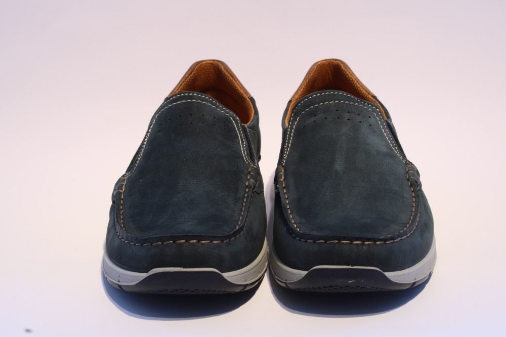 IMAC Herren Slipper Schlupfschuh blau 701500 46 | blu | 