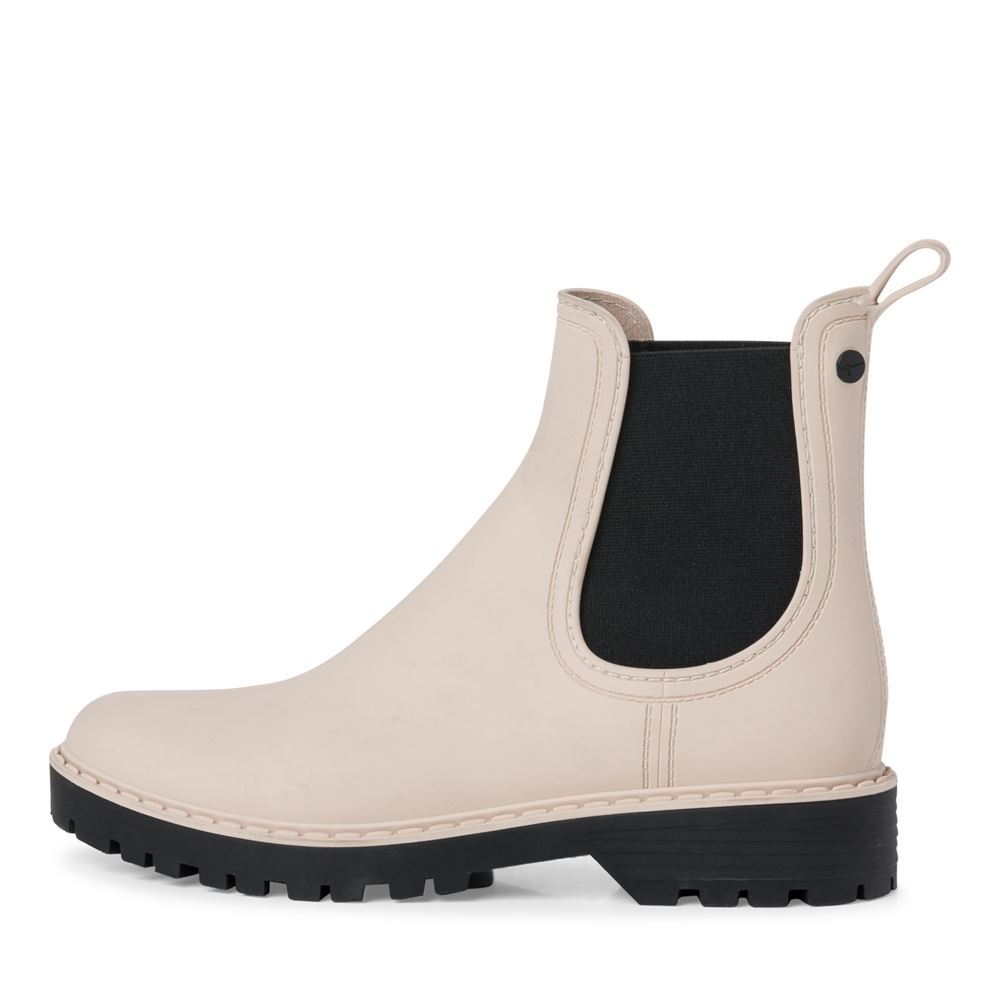 Tamaris Chelsea-Boot Wechselfußbett beige S22 1-1-25359-29 36 | 448 IVORY/BLACK | 