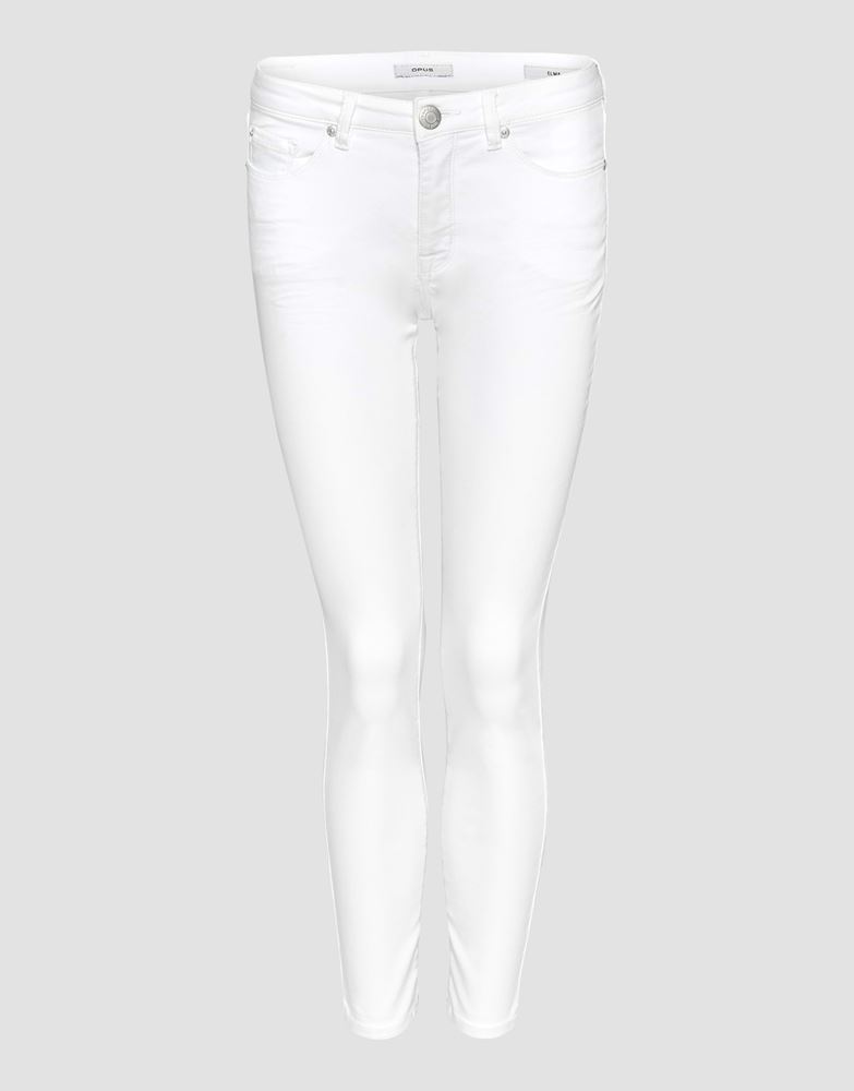 OPUS Skinny Jeans Elma clear weiß S13 244735705 