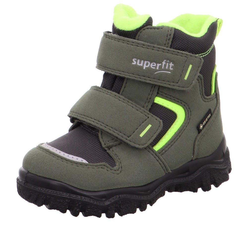 superfit HUSKY1 GRÜN/GELB Winterstiefel warm GORETEX wasserdicht 1-000047-7000 20 | grün | 