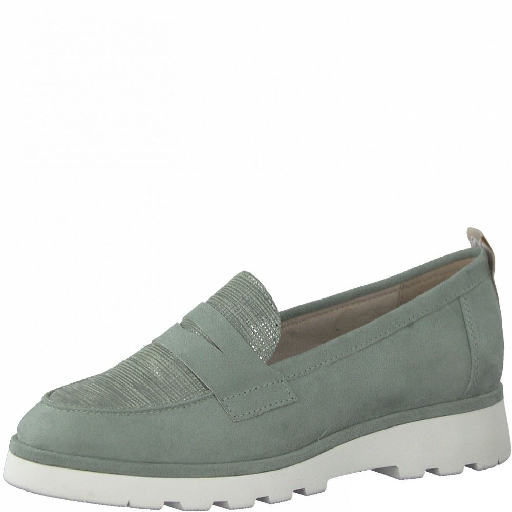 Marco Tozzi Slipper grün 2-2-24770-28 
