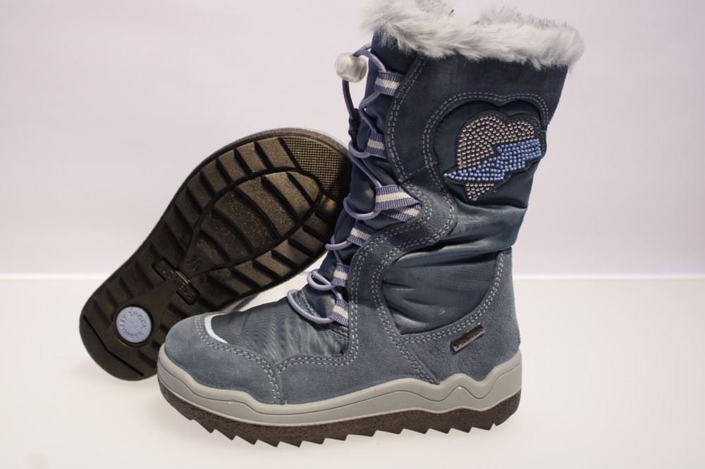 IMAC Kinderschuh Stiefel grau 631328 31 | azzurro/avio | 