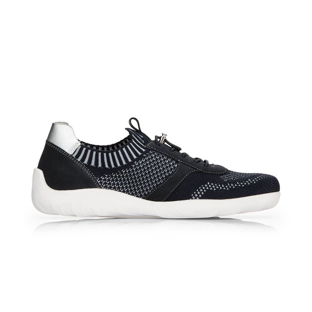 Remonte Sneaker Schnürer rose/dunkelblau/schwarz R3511 