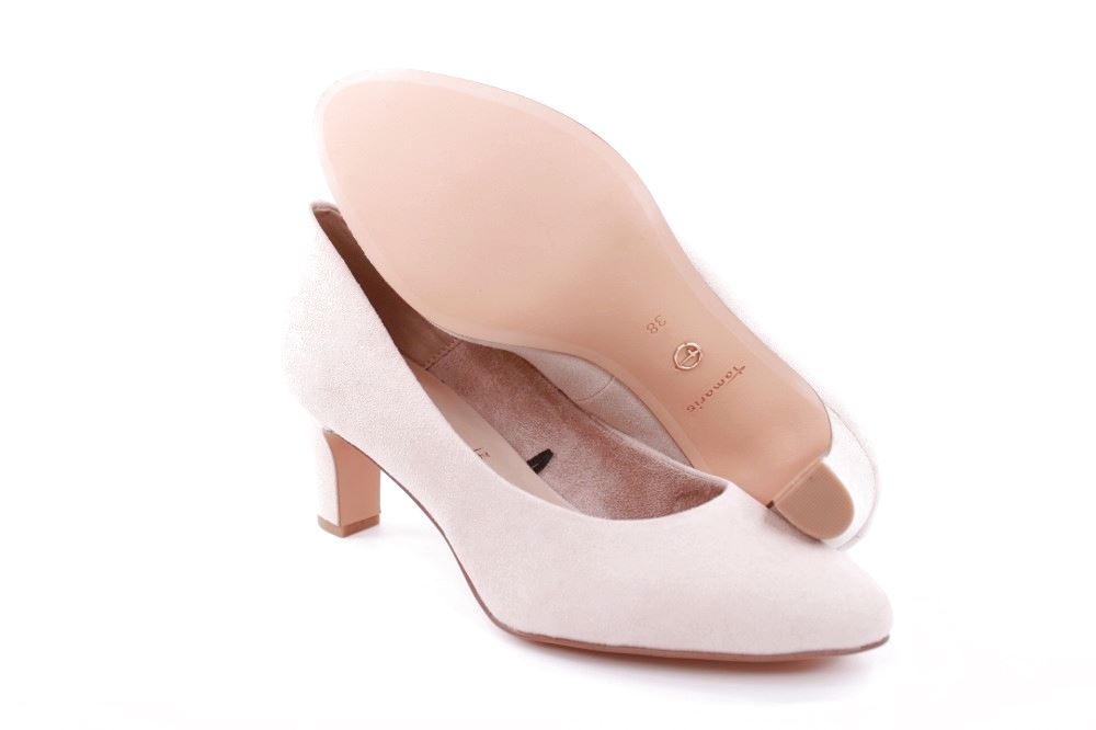 Tamaris Pumps TOUCHit Fußbett beige S12  1-1-22418-29 