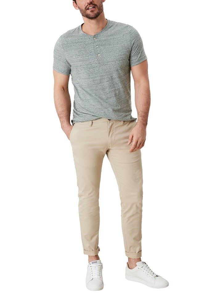s.Oliver T - Shirt Henleykragen verschiedene Farben 2111329 