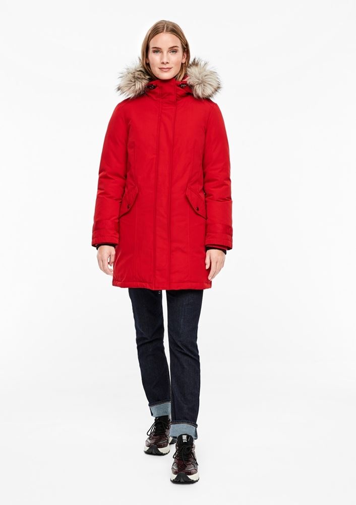s.Oliver Parka schwarz rot 05910527000 