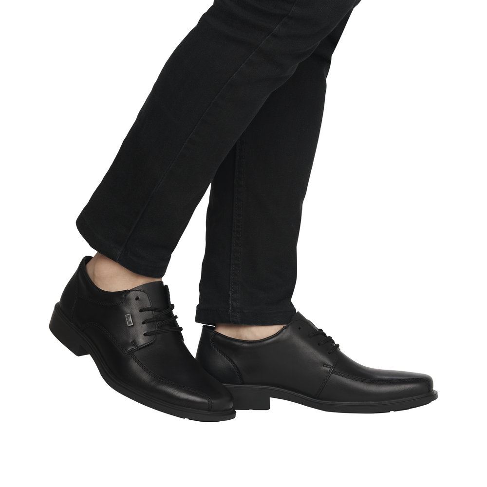 Rieker Herren Schnürschuhe mitternachtsschwarz S23  B0013-00 