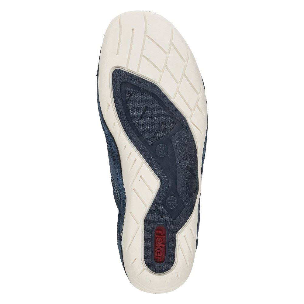 Rieker Herren Schnürschuhe pazifikblau 07551-15 41 | baltik/baltik/g | G