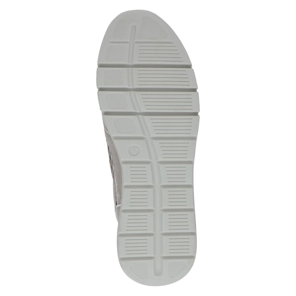 Caprice walking on Air Damen Sneaker Wechselfußbett Airmotion grau grün S13 9-9-23706-20 