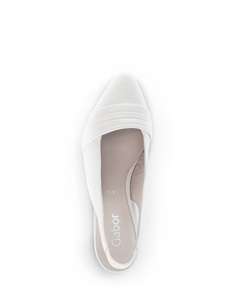 Gabor Slingpumps weiß S13 21.521.20 