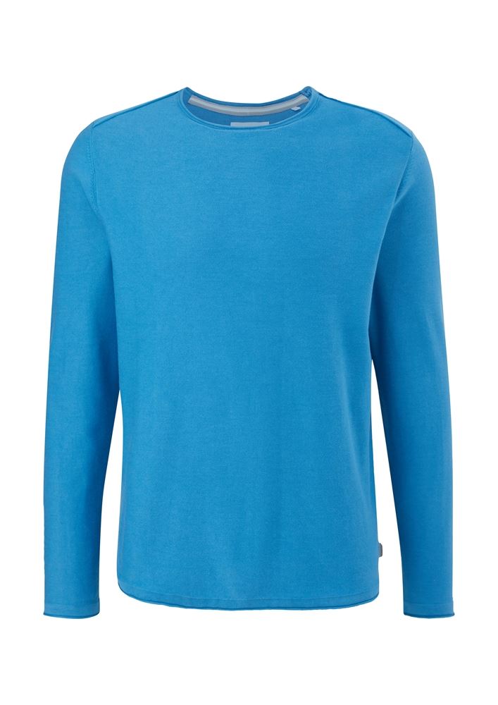 s.Oliver Pullover mit Rollsaumblende S22 2124525 