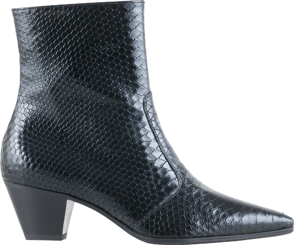 högl Stiefelette schwarz 8-104427 6 | 0100 schwarz | 
