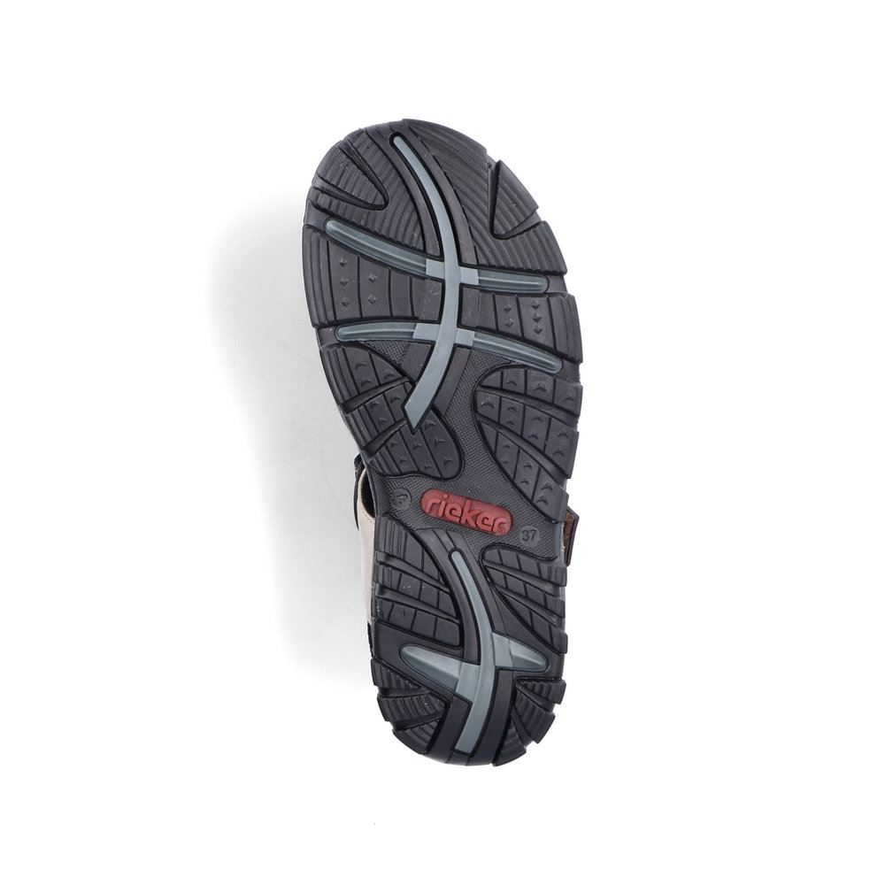 Rieker Damen Trekkingsandalen perlweiß S13  68851-80 