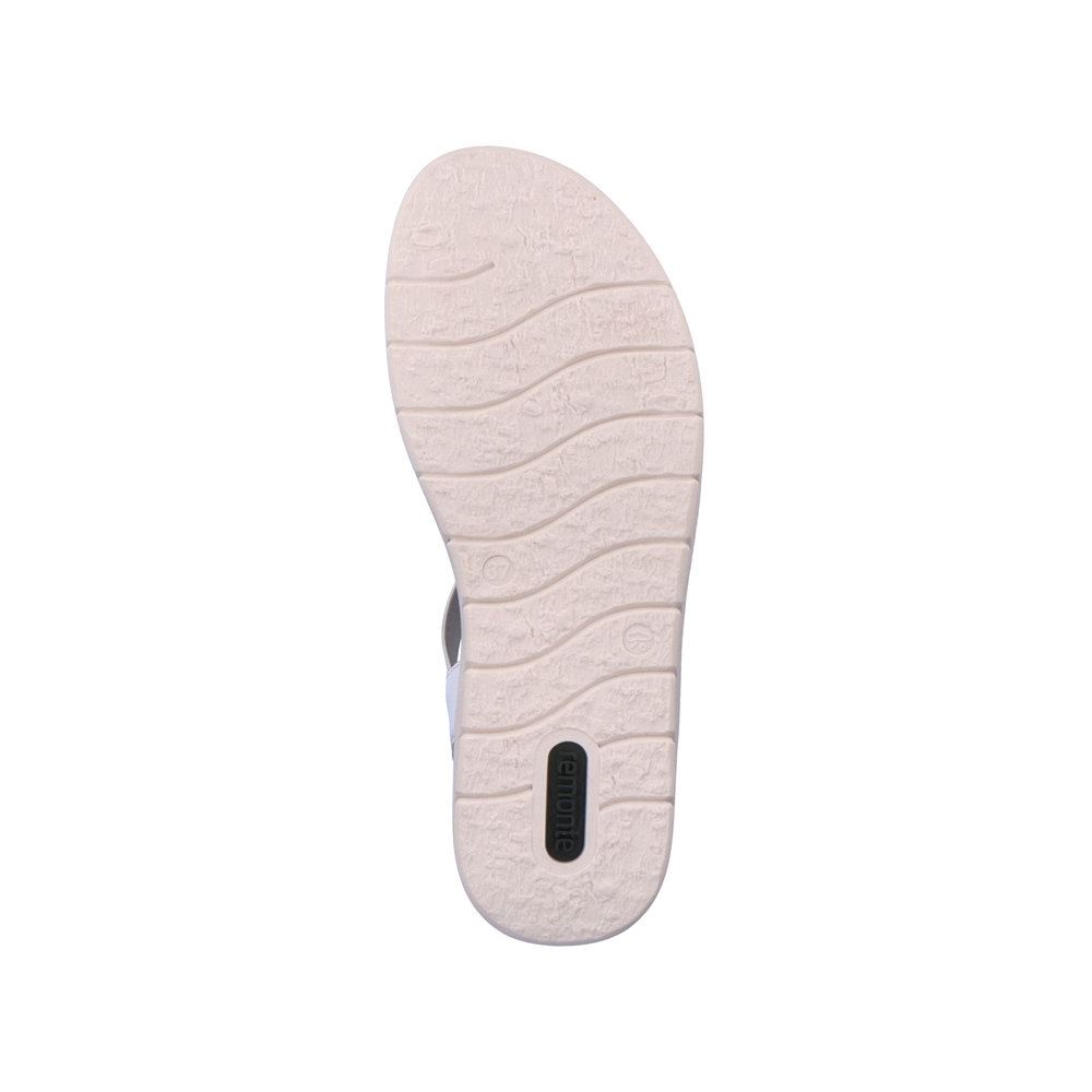 Remonte Damen Riemchensandalen edelweiß S13  D2047-80 39 | weiss/weiss-sil | F