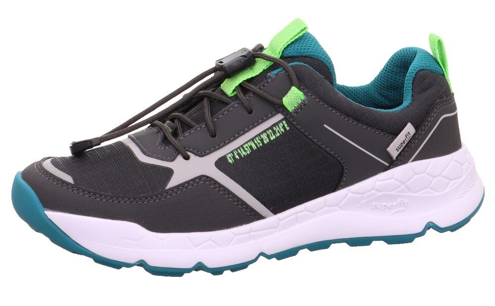 SUPERFIT FREE RIDE Sneaker Grau Grün Gore-Tex Membran wasserdicht 1-000550-2000 37 | grau/hellgrün | 