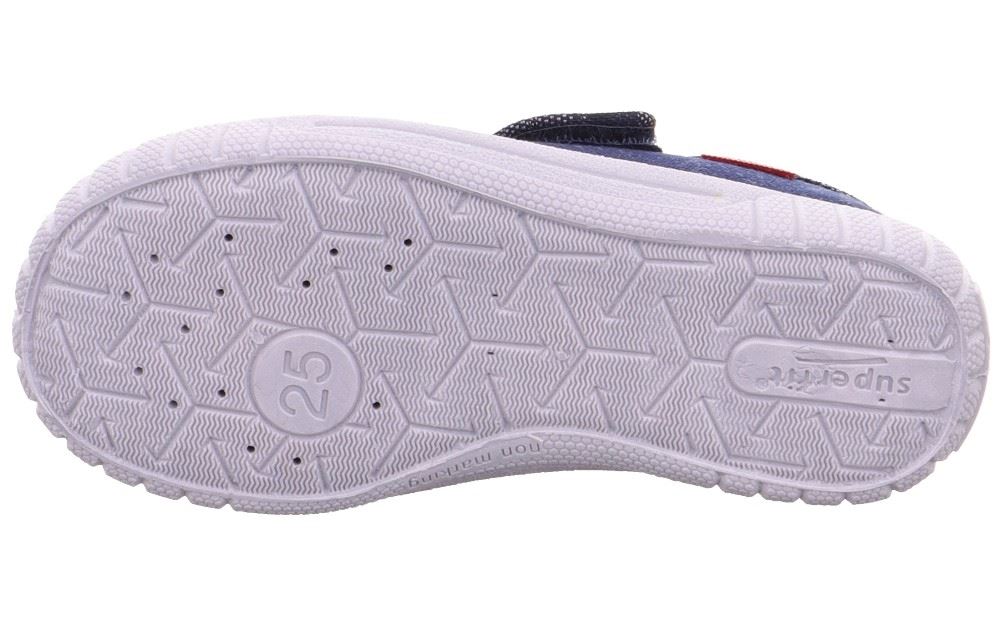 superfit Hausschuh BILL BLAU Kroko 1-800278-8040 