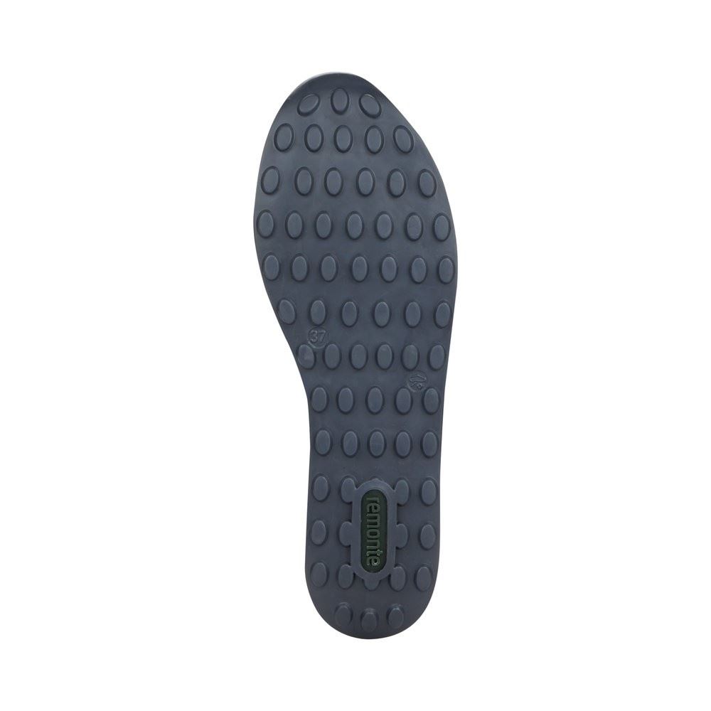 Remonte Sneaker Schnürer Halbschuh softfoam blau D1813-14 