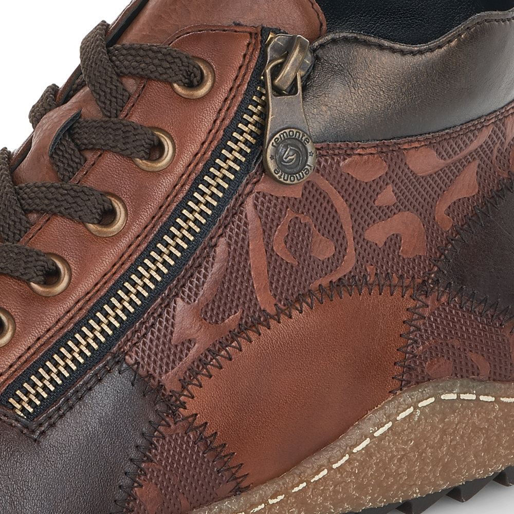 Remonte Schnürschuh Leder braun S21 R4790-23 