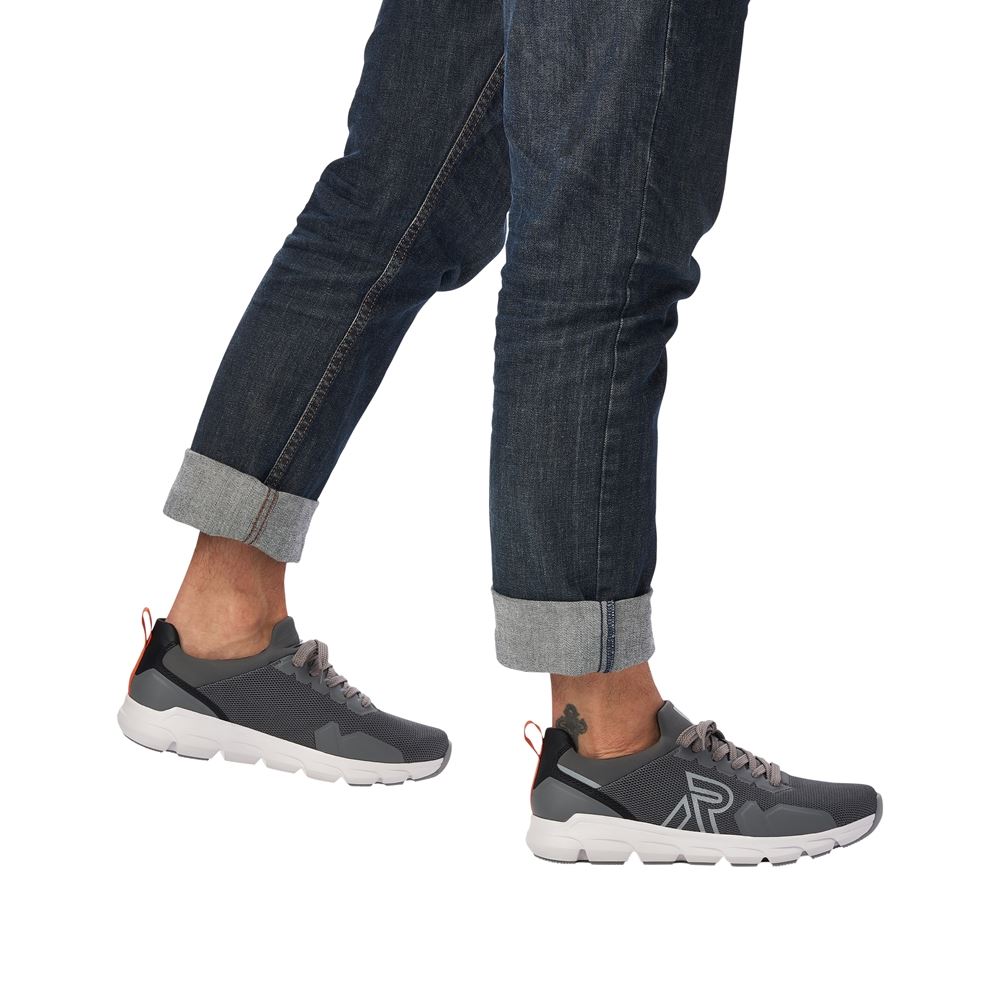 Rieker R- Evolution Herren Sneaker grau S12 07802-45 