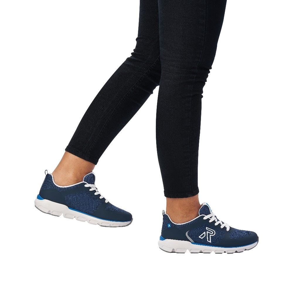 Rieker R- Evolution  Damen Sneaker low blau S12 40402-14 