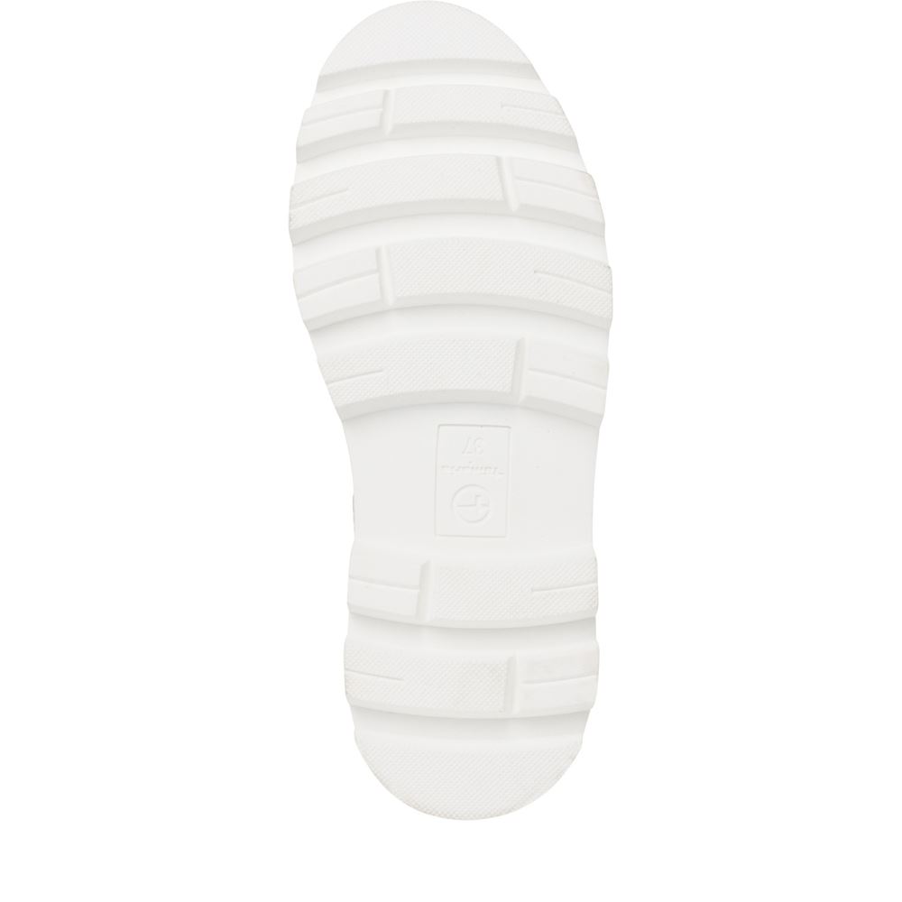 Tamaris Stiefelette Sommer- Boots TOUCHit- Fußbett derbe Sohle fuxia, white leather  S13  1-1-25406-20 