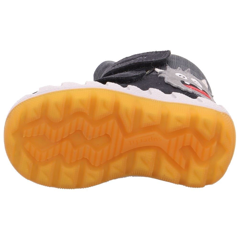 superfit ICEBIRD Winterstiefel warm wasserdicht GoreTex grau gelb monster 1-006012-2000 27 | grau/gelb | 