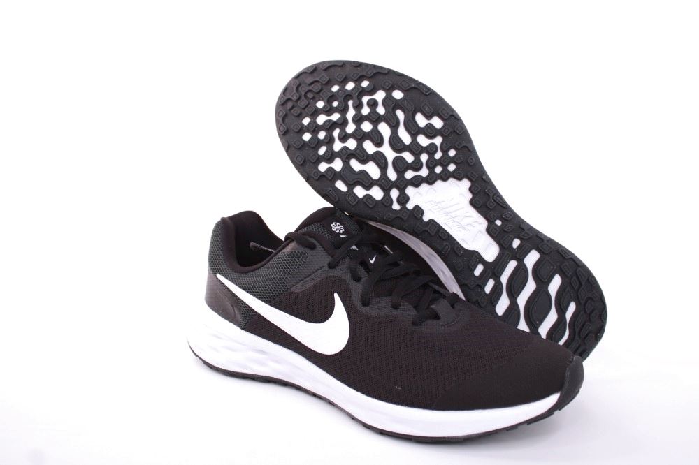 Nike REVOLUTION 6NN (GS) Damen Sneaker schwarz blau S12 DD1096 