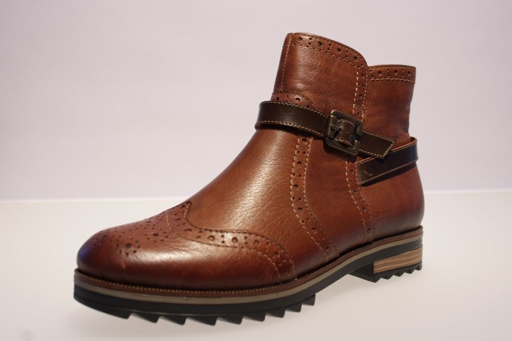 Remonte Stiefelette Reißverschluss Wechselfußbett  R2278 