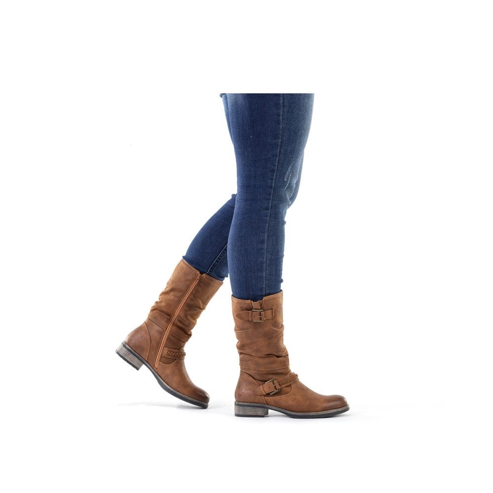Rieker Antistress Stiefel  braun S21 98860-22 40 | nuss/nuss | F