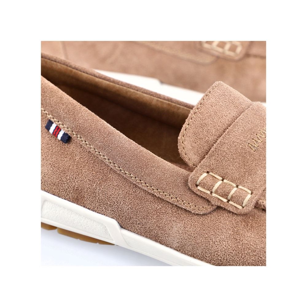 Rieker Antistress Slipper Rauleder beige S13 09050-64 